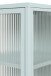 Vitrine >Milton< in mintgrün, Stahl - 40x101,5x40cm (BxHxT)