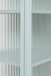 Vitrine >Milton< in mintgrün, Stahl - 80x101,5x40cm (BxHxT)