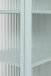 Vitrine >Milton< in mintgrün, Stahl - 80x101,5x40cm (BxHxT)