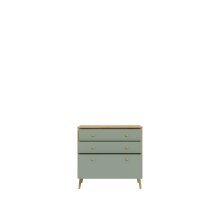 Kommode >Whenua< in Natural Eiche - 88,8x86,3x41,5cm (BxHxT)