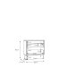 Kommode >Whenua< in Natural Eiche - 88,8x86,3x41,5cm (BxHxT)