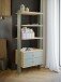 Regal >Whenua< in Schwarz - 64,2x153,6x41,5cm (BxHxT)