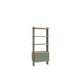 Regal >Whenua< in Schwarz - 64,2x153,6x41,5cm (BxHxT)