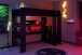 Gamerbett >Online 1< in 32 - Schwarz - 220x132x180cm (LxBxH)