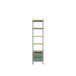 Regal >Whenua< in Mauvella Eiche, Salbei  - 44,2x185,6x41,5 (BxHxT)