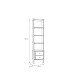 Regal >Whenua< in Mauvella Eiche, Salbei  - 44,2x185,6x41,5 (BxHxT)