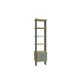 Regal >Whenua< in Mauvella Eiche, Salbei  - 44,2x185,6x41,5 (BxHxT)