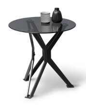 Beistelltisch >Beistelltisch Miri 1< in schwarz - 50x50 (HxD)