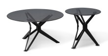 Beistelltisch >Beistelltisch Miri 1< in schwarz - 50x50 (HxD)