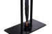 Garderobenständer >Kleiderständer Amber< in schwarz - 56x180x28 (BxHxT)