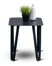 Beistelltisch >Beistelltisch Emma 1< in schwarz -...