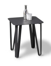 Beistelltisch >Beistelltisch Emma 1< in schwarz - 40x45x40 (BxHxT)