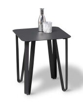 Beistelltisch >Beistelltisch Emma 1< in schwarz - 40x45x40 (BxHxT)