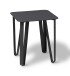 Beistelltisch >Beistelltisch Emma 1< in schwarz - 40x45x40 (BxHxT)