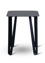 Beistelltisch >Beistelltisch Emma 2< in schwarz - 40x50x40 (BxHxT)