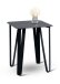 Beistelltisch >Beistelltisch Emma 2< in schwarz - 40x50x40 (BxHxT)