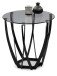 Beistelltisch >Maya 1< in Schwarz - 50x50 (HxD)