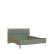 Bettgestell >Whenua< in Mauvella Eiche - 167,4x99x206,8cm (BxHxT)