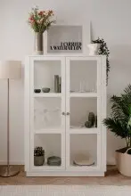 Highboard >Arles< in weiß - 100x150x40cm (BxHxT)