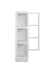 Highboard >Arles< in weiß - 100x150x40cm (BxHxT)