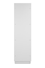 Vitrine >Arles< in weiß - 56x195x40cm (BxHxT)
