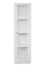 Vitrine >Arles< in weiß - 56x195x40cm (BxHxT)