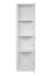 Vitrine >Arles< in weiß - 56x195x40cm (BxHxT)