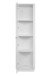 Vitrine >Arles< in weiß - 56x195x40cm (BxHxT)