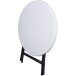 Klapptisch >Mufaro< in weiss aus Kunststoff/Stahl - 76cm (H)