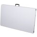 Klapptisch >Mufaro< in weiß aus Stahl/Kunststoff - 76x72x244cm (BxHxT)