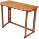 Balkonhängetisch >Santa Fe< in braun/holzoptik - 50x75x100 (BxHxT)