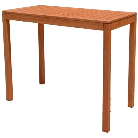 Bartisch >Palmdale< in braun/holzoptik - 60x100x120 (BxHxT)