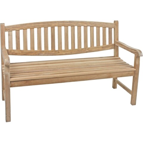 Gartenbank >Lombok< in holz aus Teak B-grade - 150x93x63cm (BxHxT)