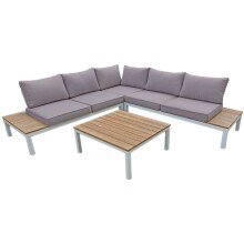 Loungeset >Valentina< in weiß, grau,...
