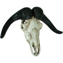 Dekogeweih >Büffel< in natur aus Polyresin -...