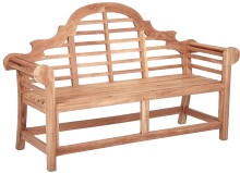 Gartenbank >Picadilli< in natur aus Teak -...
