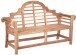 Gartenbank >Picadilli< in natur aus Teak - 46x141x45cm (LxBxH)