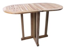 Gartentisch >Solo< ausziehbar bis 120cm in natur...