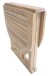 Gartentisch >Solo< ausziehbar bis 120cm in natur aus Teak, unbehandelt - 15/65/120x60x75cm (LxBxH)