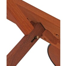 Gartenliege >Palm Springs< in holz aus Eukalyptus...