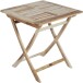 Klapptisch >Java< in natur aus Teak, C-grade - 70x75x70cm (BxHxT)