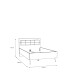 Bettgestell >Whenua< in Natural Eiche - 127,4x99,5x206,8cm (BxHxT)
