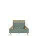 Bettgestell >Whenua< in Natural Eiche - 127,4x99,5x206,8cm (BxHxT)