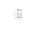 Wandregal >Whenua< in Mauvella Eiche - 34x67,9x33,3cm (BxHxT)