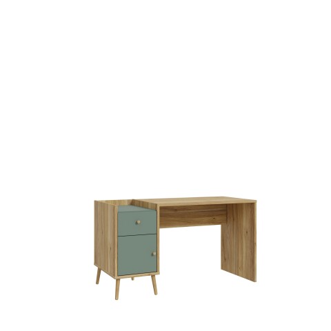 Schreibtisch >Whenua< in Natural Eiche - 139,6x77,3x60cm (BxHxT)