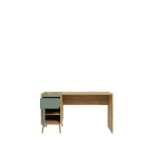 Schreibtisch >Whenua< in Natural Eiche - 139,6x77,3x60cm (BxHxT)
