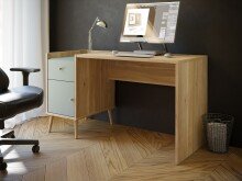 Schreibtisch >Whenua< in Natural Eiche -...