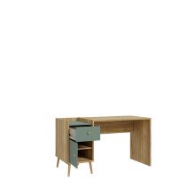 Schreibtisch >Whenua< in Natural Eiche - 139,6x77,3x60cm (BxHxT)