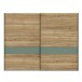 Kleiderschrank >Whenua< in Schwarz - 269,9x210,5x62,9cm (BxHxT)