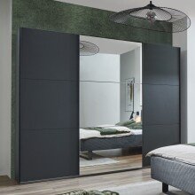 Schwebetürenschrank >Amsterdam< in GRAPHIT -...